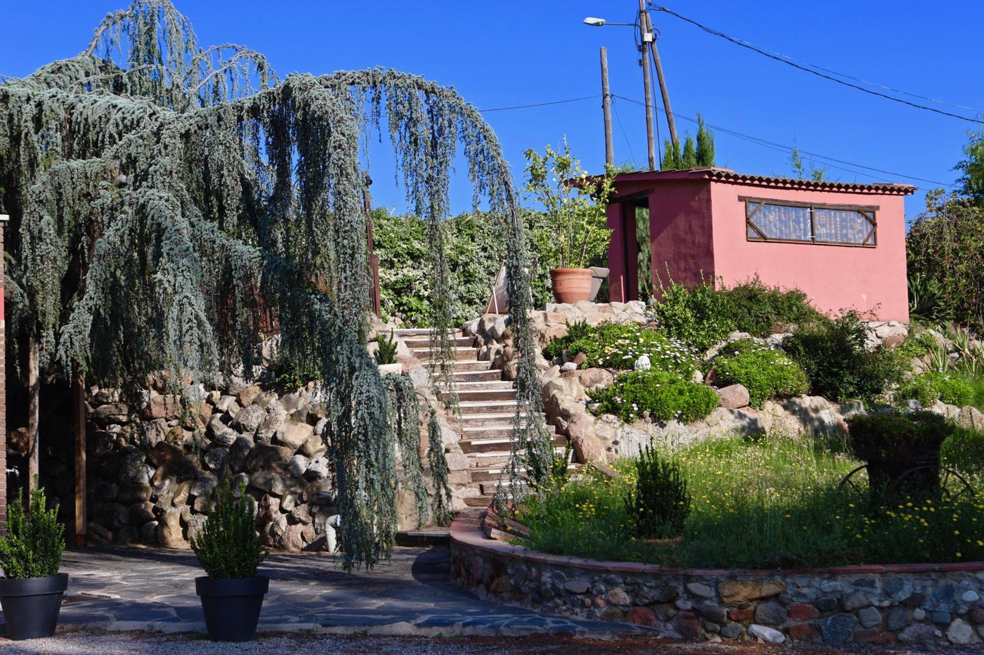 El Cedre Blau Vivienda Con Piscina En Granollers Villa Buitenkant foto
